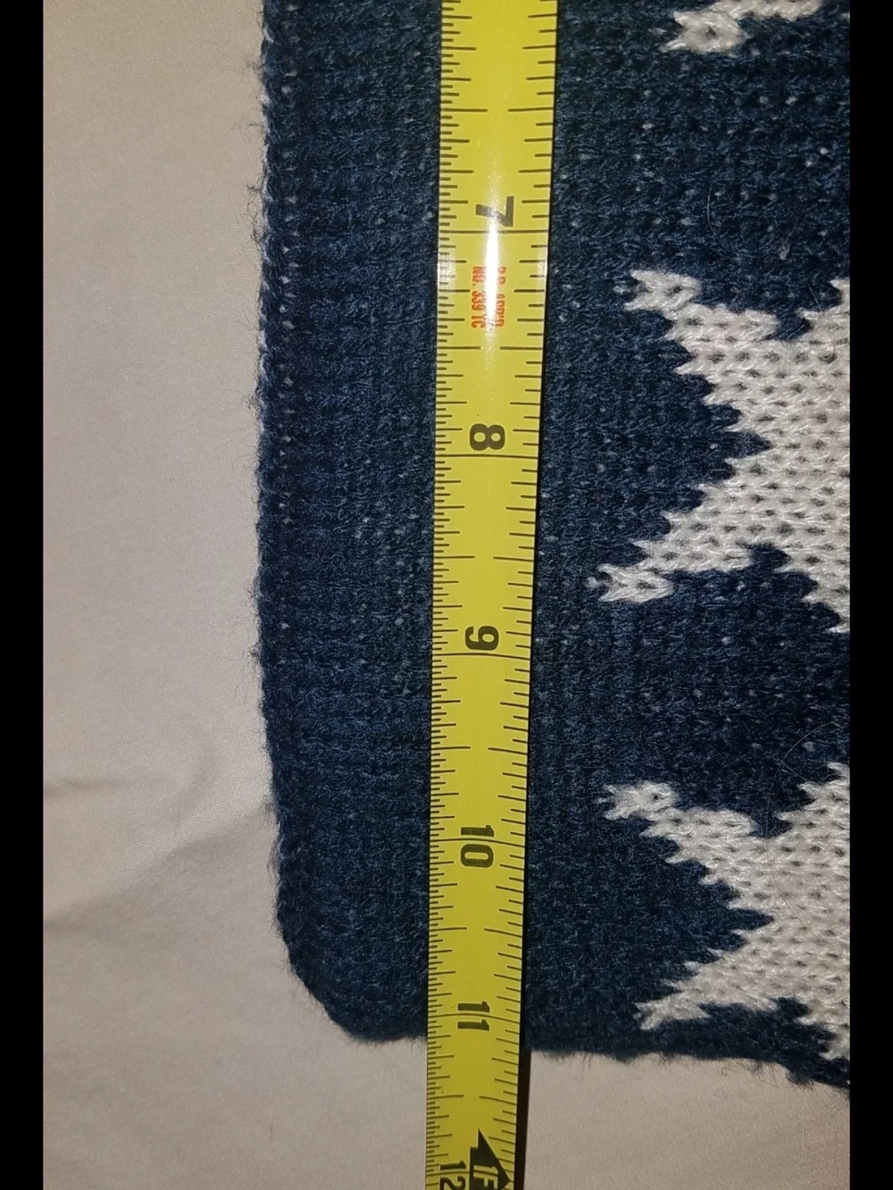 American Flag Star & Stripe Knit Scarf - Red, White & Blue